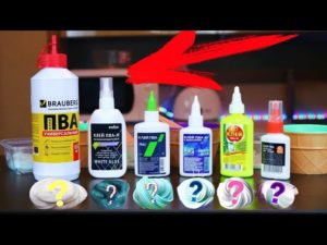 Какой клей подходит для слайма?