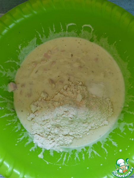 Кексы закусочные с начинкой