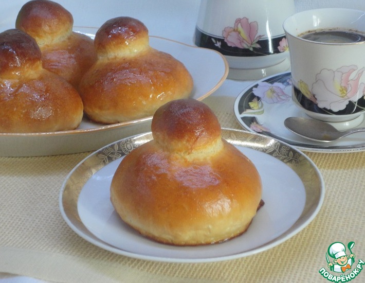Булочки бриошь для завтрака
