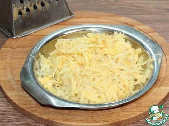 Котлеты из фарша индейки под шубкой