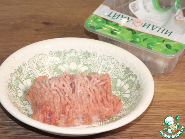 Котлеты из фарша индейки под шубкой