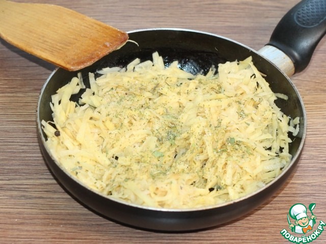 Котлеты из фарша индейки под шубкой