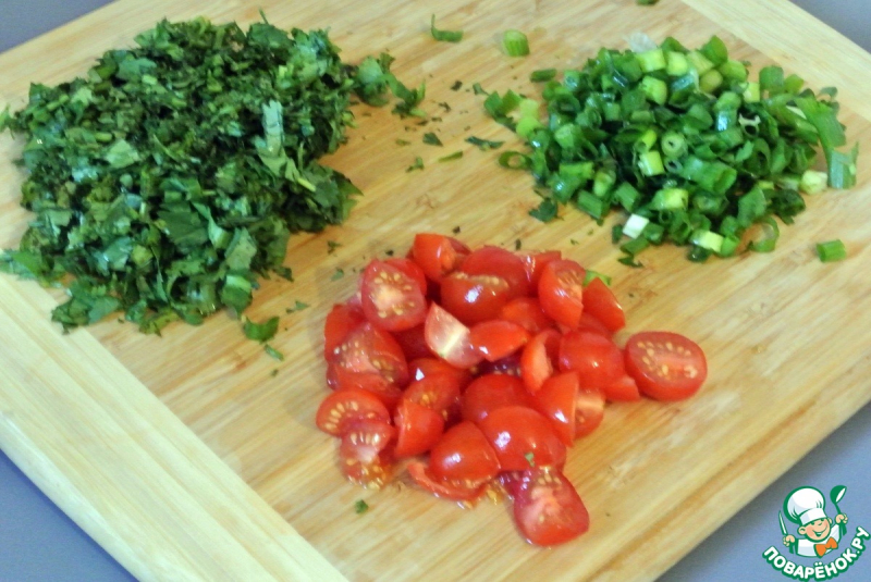 Кускус с запеченными овощами