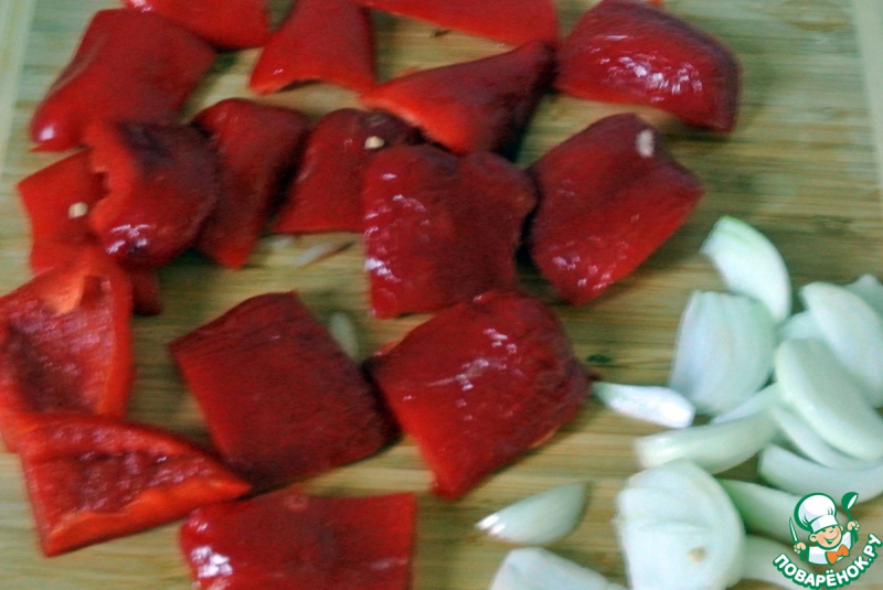 Кускус с запеченными овощами