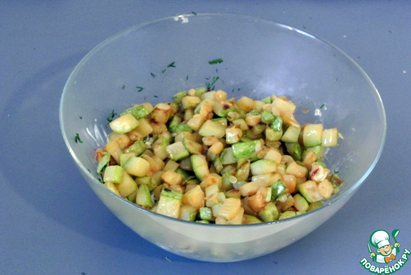 Закуска из кабачка