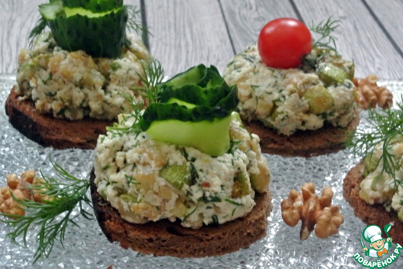 Закуска из кабачка