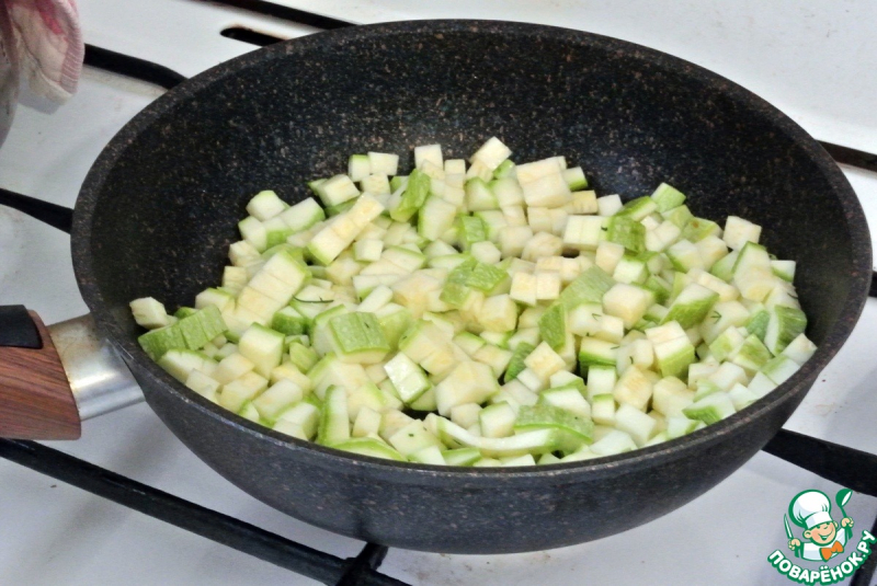 Закуска из кабачка