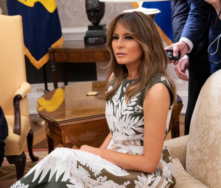 От первого лица: 50 лучших образов Мелании Трамп на посту супруги президента