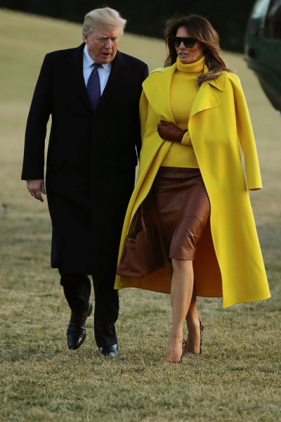 От первого лица: 50 лучших образов Мелании Трамп на посту супруги президента