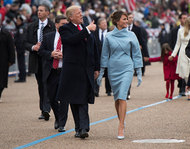 От первого лица: 50 лучших образов Мелании Трамп на посту супруги президента