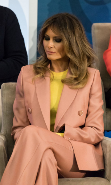 От первого лица: 50 лучших образов Мелании Трамп на посту супруги президента