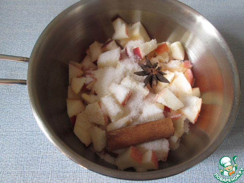 Варенье из черешкового сельдерея с яблоком
