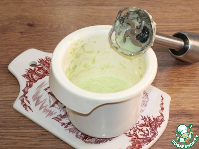 А-ля роллы с рыбой, сыром и авокадо