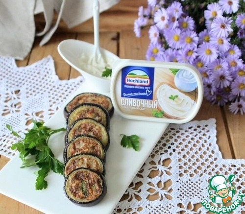 Фаршированные баклажановые кольца