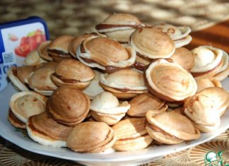 Орешки с шоколадом