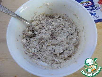 Сэндвичи с сыром и сардинами