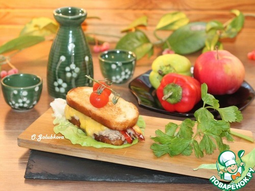 Сэндвичи с тунцом, луком и сыром
