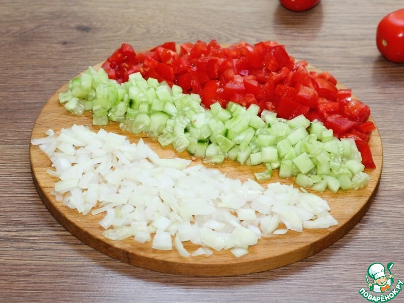 Закуска "Капли" с творожным сыром