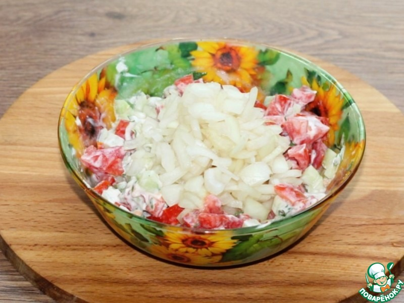 Закуска "Капли" с творожным сыром