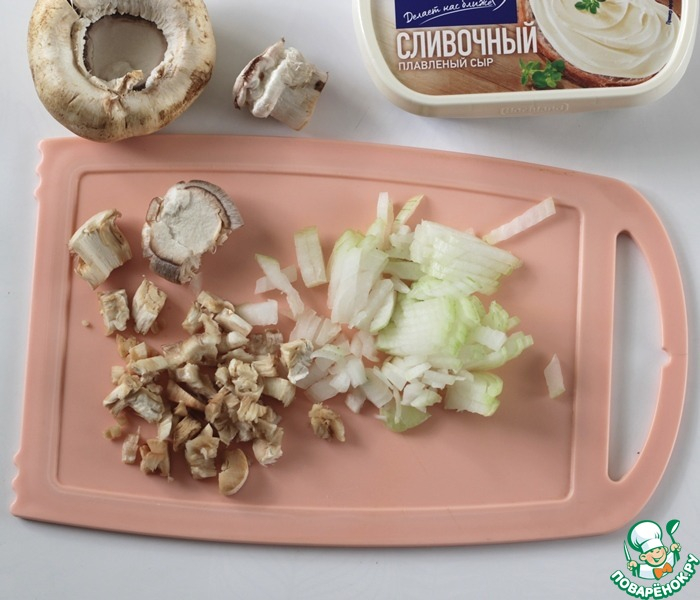 Фаршированные шампиньоны
