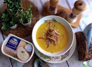 Гороховая каша со сливочным сыром