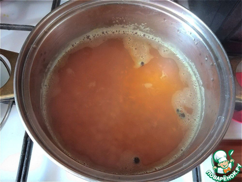 Гороховая каша со сливочным сыром