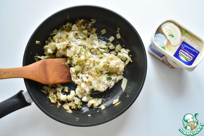 Рулет из свинины с цветной капустой