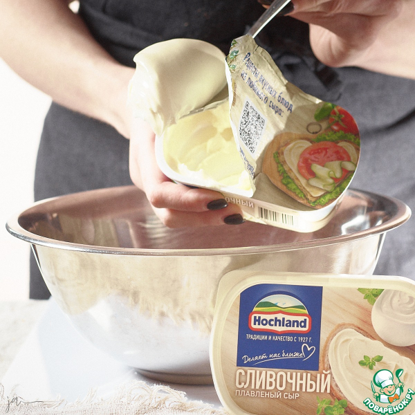 Смор с шоколадным сыром