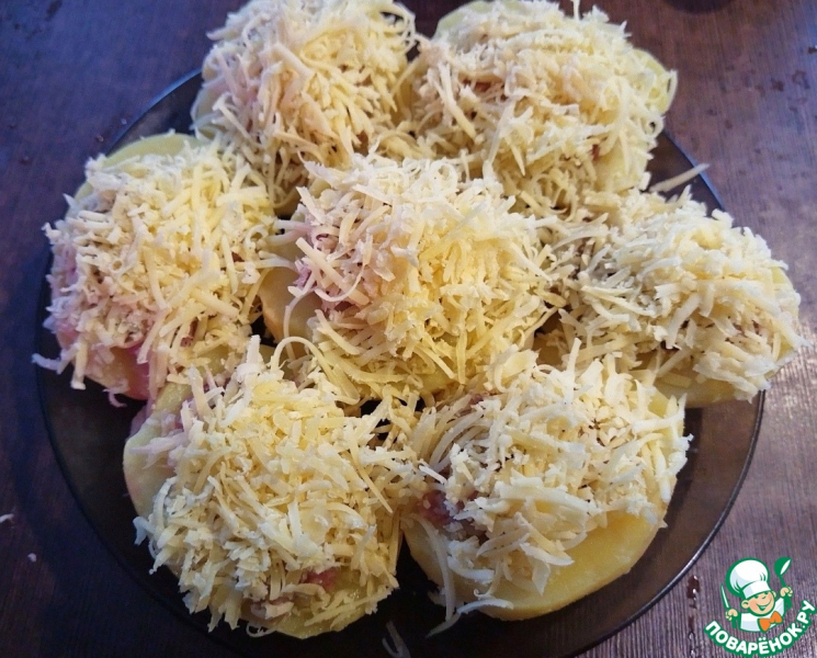 Фаршированный картофель в мундире