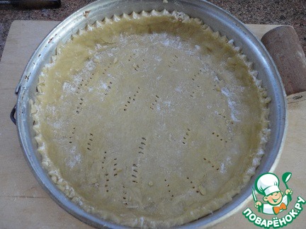 Киш-лорен с сыром и тунцом