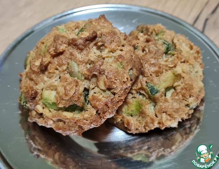 Овсяное печенье с цукатами