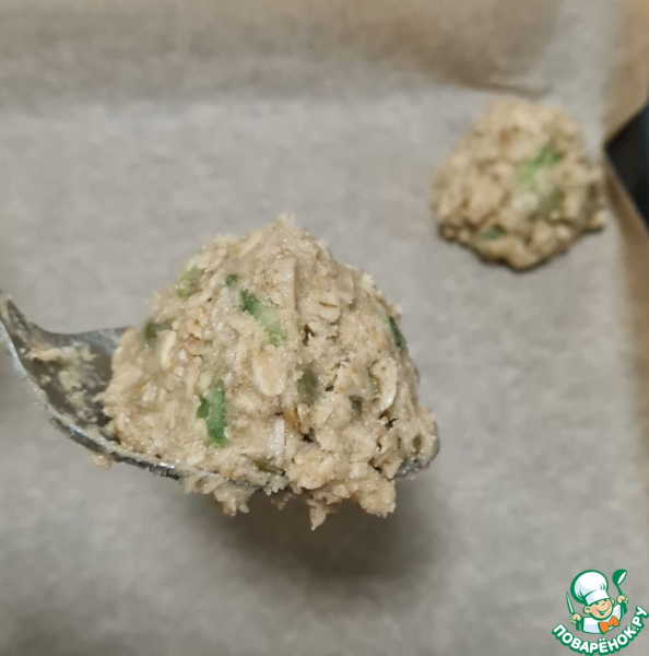 Овсяное печенье с цукатами