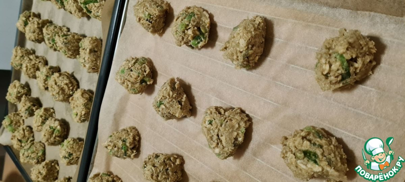 Овсяное печенье с цукатами
