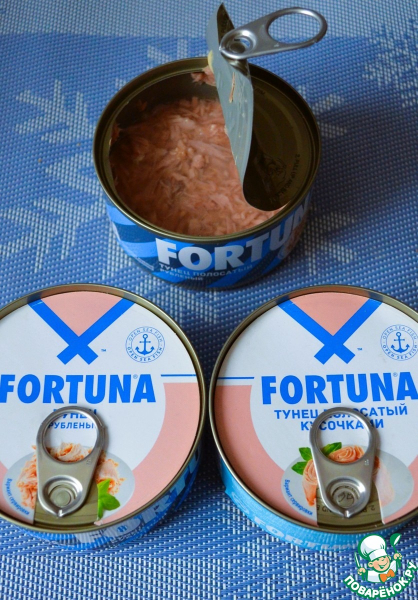 Паштет с тунцом и творожным сыром