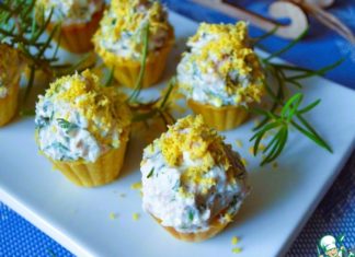 Паштет с тунцом и творожным сыром