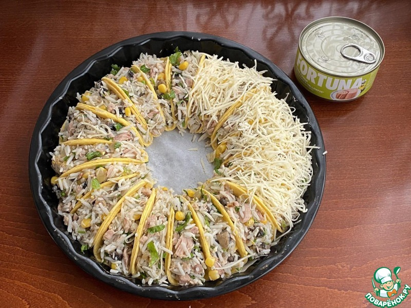 Разборный закусочный пирог