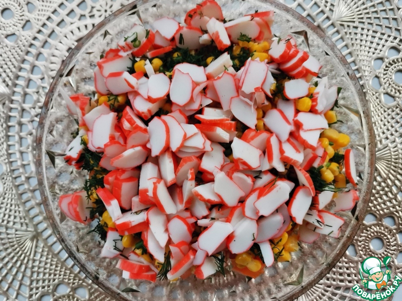 Салат "Морской ёж"