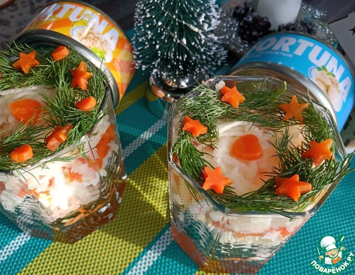 Салат с тунцом "ФОРТУНА"