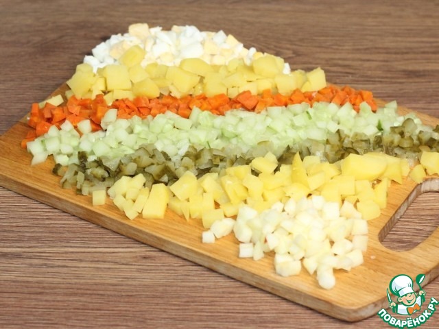 Закуска Ракушки с салатом из тунца