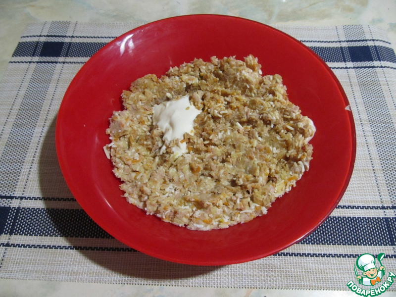 Закусочные шарики с тунцом