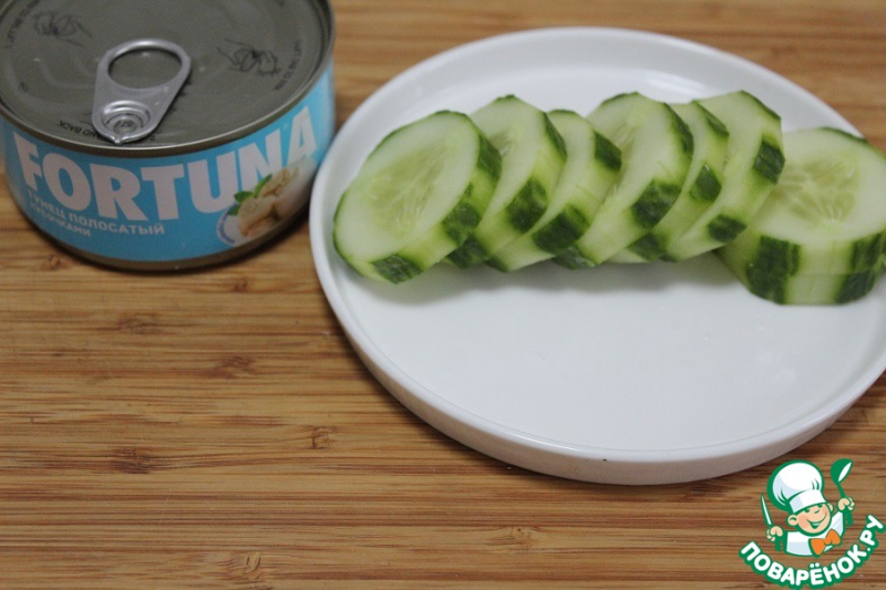 Фуршетная закуска с тунцом