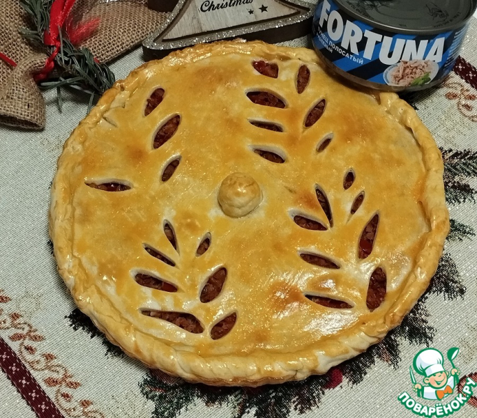 Испанский пирог с тунцом