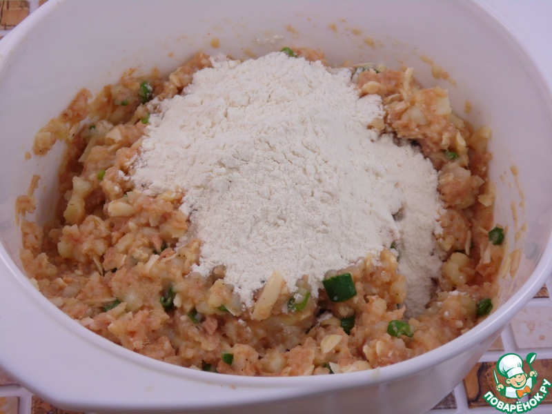 Картофельные кексы с тунцом