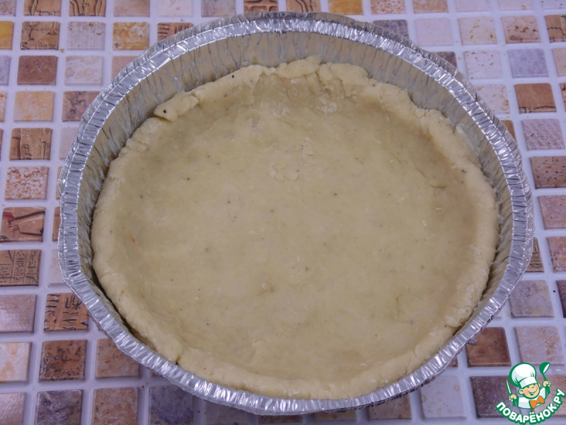 Киш с тунцом и перцем