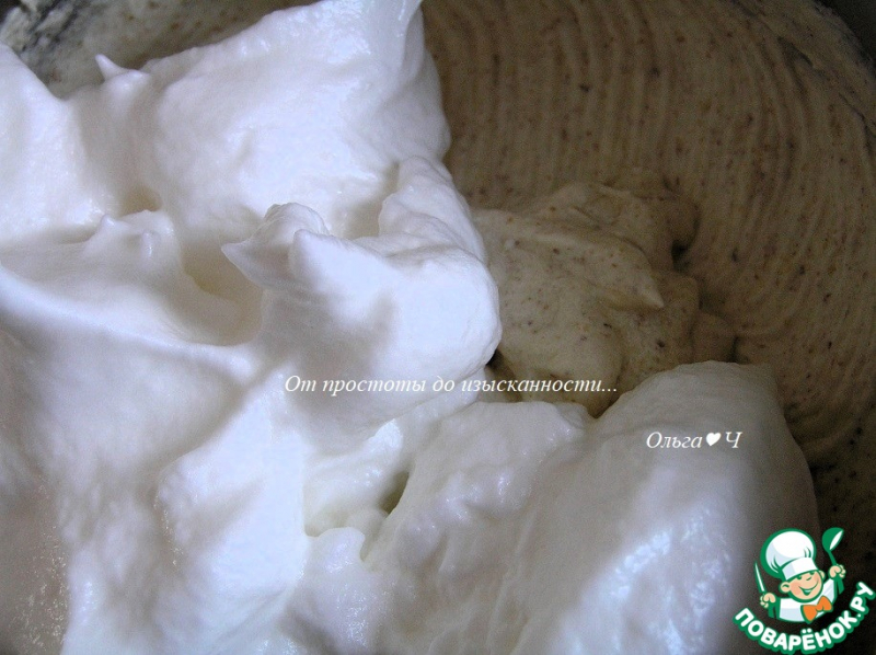 Миндальный кекс с брусникой