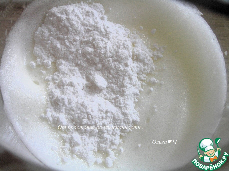 Миндальный кекс с брусникой