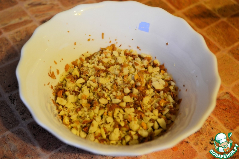 Салат "Лакомка" с йогуртовым кремом