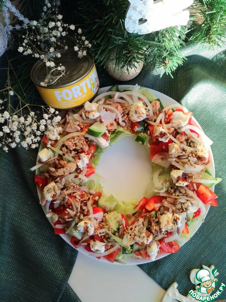 Салат с тунцом ФОРТУНА